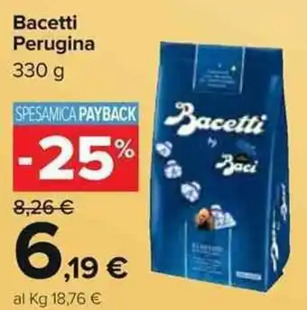 Carrefour Bacetti Perugina 330 g offerta