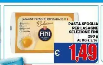 Vivo Supermercati Pasta sfoglia per lasagne offerta
