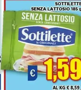 Vivo Supermercati Sottilette senza lattosio offerta