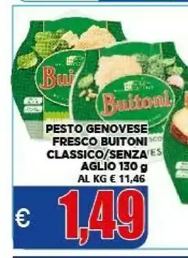 Vivo Supermercati Pesto fresco alla genovese 130 g(ml) offerta