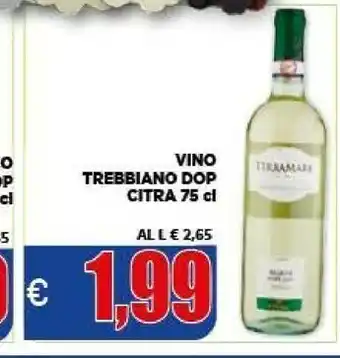 Vivo Supermercati Citra - trebbiano d'abruzzo dop 750 g(ml) offerta