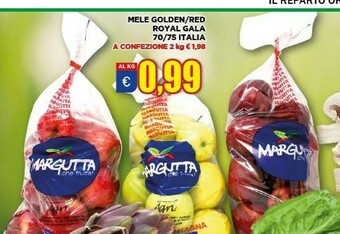 Vivo Supermercati Mele golden / red royal gala offerta