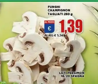 Vivo Supermercati Funghi champignon tagliati offerta