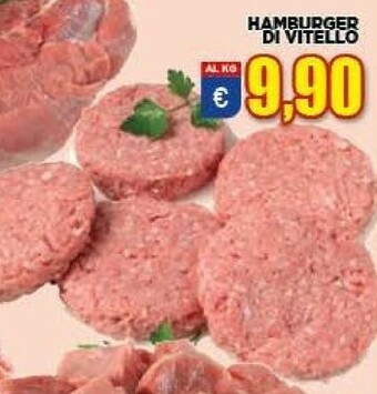 Vivo Supermercati Hamburger di vitello offerta