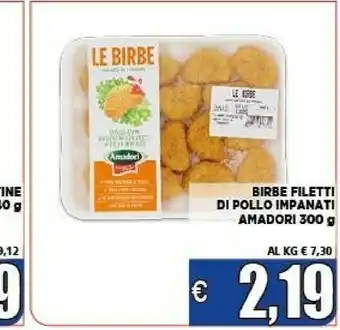 Vivo Supermercati Birbe filetti di pollo impanati offerta