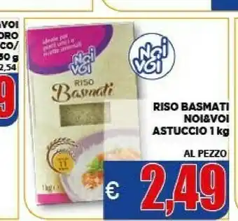 Vivo Supermercati Noi voi - riso basmati 1000 g(ml) offerta