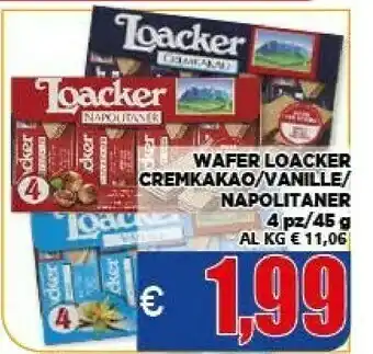 Wafer vanille