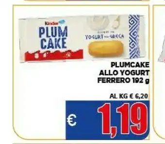 Vivo Supermercati Plumcake allo yogurt offerta