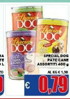 Vivo Supermercati Monge special dog pate cane offerta