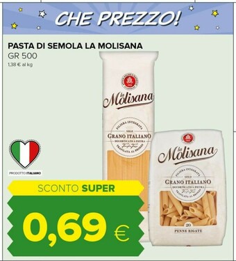 Tigre Pasta di semola offerta