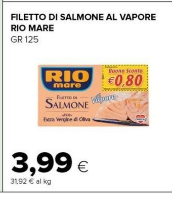 Tigre Filetti di salmone offerta