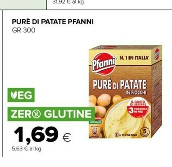 Tigre Purè di patate offerta