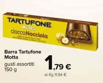 Carrefour Motta Barra Tartufone 150 g offerta