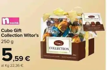 Carrefour Witor's Cubo Gift Collection 250 g offerta