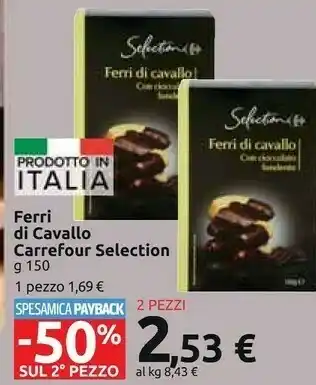 Carrefour Market Carrefour farri di cavallo selection offerta