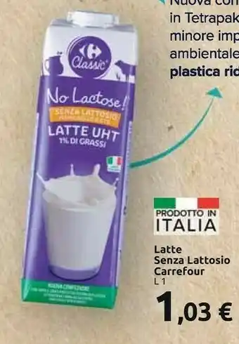 Carrefour Market Latte senza lattosio offerta