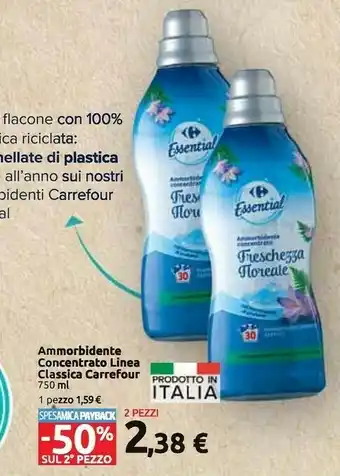 Carrefour Market Ammorbidente concentrato linea offerta