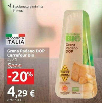 Carrefour Market Grana padano dop offerta