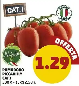 PENNY Natura e pomodoro piccadilly offerta
