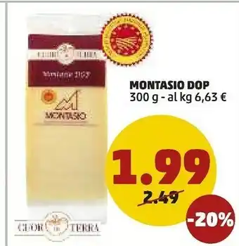 PENNY Montasio dop offerta