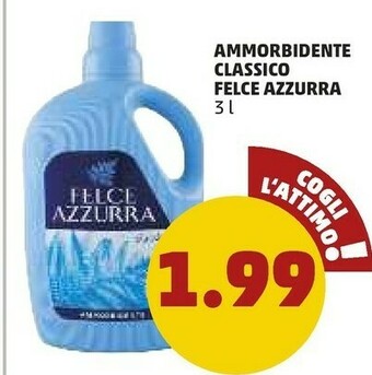 PENNY Ammorbidente classico offerta