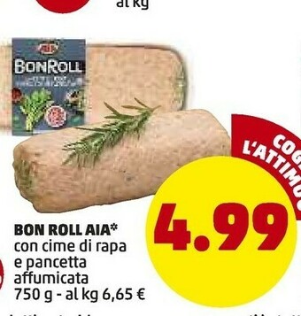 Bonroll con radicchio e scamorza