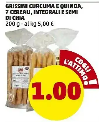 PENNY Grissini curcuma e quinoa offerta