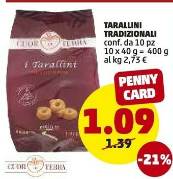 PENNY Tarallini tradizionali offerta