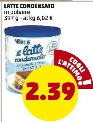 PENNY Il latte condensato 397 g(ml) offerta