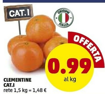 PENNY Clementine offerta