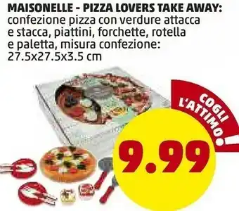 PENNY Maisonelle pizza lovers take away offerta