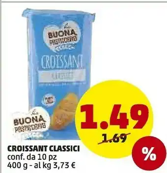 PENNY Croissant classici 400 g offerta