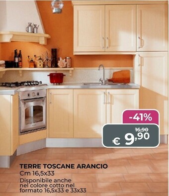 Pavimento terre toscane arancio