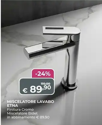 Miscelatore lavabo etna