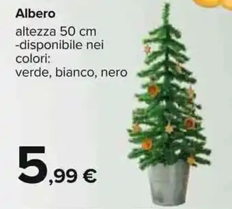 Carrefour Albero offerta