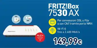 Unieuro FRITZ!Box 7530 AX offerta