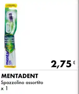 MENTADENT Spazzolino assortito