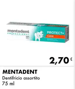 Iper Tosano MENTADENT Dentifricio assortito offerta