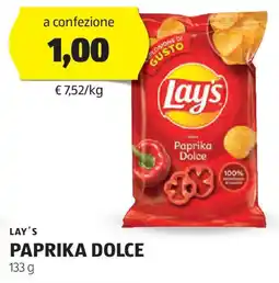 ALDI LAY'S Paprika dolce offerta