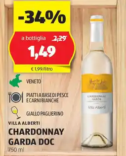 VILLA ALBERTI Chardonnay garda doc
