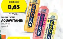ALDI SAN BENEDETTO Aquavitamin gusti vari offerta