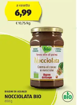 ALDI RIGONI DI ASIAGO Nocciolata bio offerta
