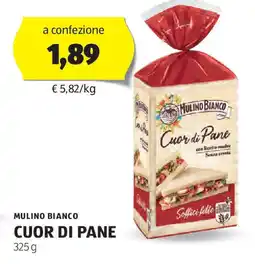 ALDI MULINO BIANCO Cuor di pane offerta