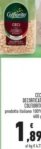 Conad Colfiorito - ceci 400 g(ml) offerta