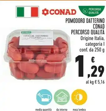 Conad Conad pomodoro datterino percorso qualita offerta