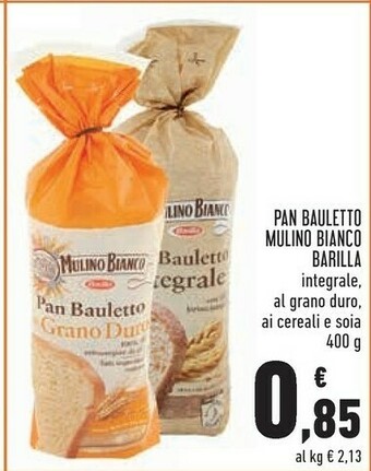 Conad Superstore Pan bauletto integrale 400 g(ml) offerta