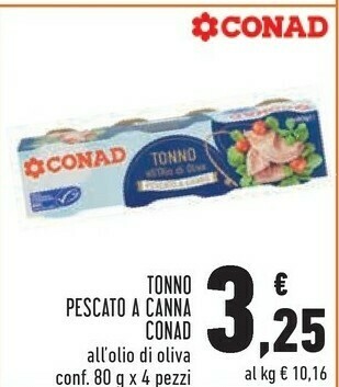 Conad Superstore Tonno offerta