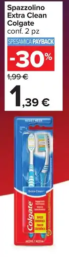 Carrefour Market Spazzolino Extra Clean COLGATE offerta