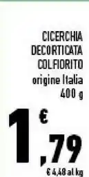 Cicerchia decorticata