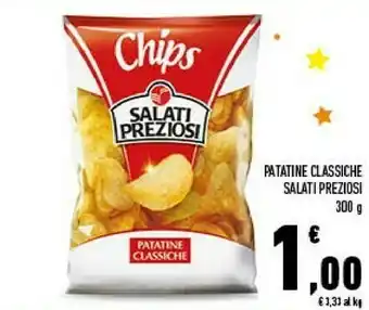 Conad City Patatine classiche chips 300 g(ml) offerta
